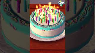 ANIVERSÁRIOS THE SIMS 1 VS 2 VS 3 VS 4 happy aniversario thesims thesims4 kids cake bolos [upl. by Margetts]