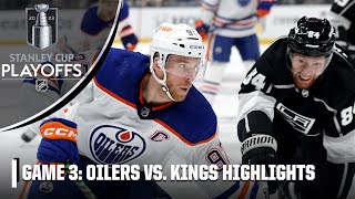 Edmonton Oilers vs Los Angeles Kings First Round Gm 3  Full Game Highlights [upl. by Collette]