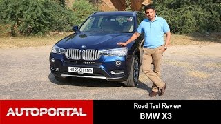 BMW X3 Test Drive Review  Autoportal [upl. by Ariait]