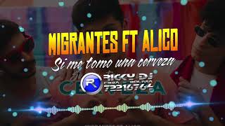 090 BPM Migrantes Ft Alico  Si Me Tomo Una Cerveza ·Ricky Dj· Intro [upl. by Oznol]