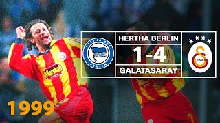 Nostalji Maçlar  19992000 Sezonu Hertha BSC Berlin 1  4 Galatasaray [upl. by Oren]