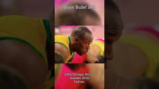 Usain Bolt Olympic record I 100m olympic gold London 2012 I Fullvideo Highlight I shorts [upl. by Asnerek]