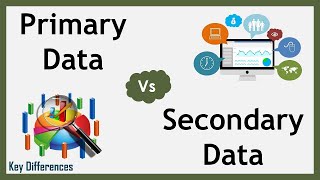 Primary vs Secondary Data Difference between them with definition and comparison chart [upl. by Adnahsar]