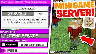 1 New Minecraft Anarchy SMP amp Minigame Server BEDROCK MINIGAME SERVER [upl. by Broeker]