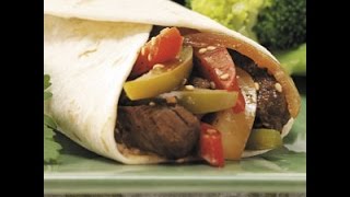 beef stir fry wrap [upl. by Nylsirk332]