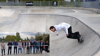 Mladá Boleslav Nový moderní skatepark v areálu Betonárky Radouč byl oficiálně otevřen [upl. by Irwin]