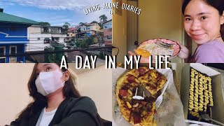 🍂Living Alone in Baguio City  EP1 A day in my life as a college student  chan channyyy [upl. by Ylirama]