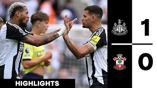 Newcastle United 1 Southampton 0  Premier League Highlights [upl. by Oflodur437]