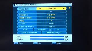 türksat 4a uydu ekleme 2020 Basit uydularda kanal arama [upl. by Langelo]