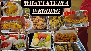 What i ate in an wedding  Indian Punjabi Wedding Edition shadiwalakhana foodvlog trending [upl. by Saxela]