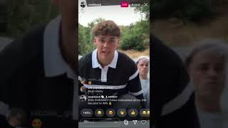 Noah Beck Curtis Newbill 9220 Instagram live [upl. by Hennessy]