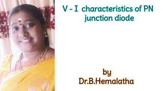 4 V I characteristics of pn junction diode  EC Academy [upl. by Lila149]