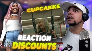 FEMALE BARS IS SOMETHING YOU GOTTA DEAL WITH CupcakKe  Discounts LIVE REACTION [upl. by Hagar502]