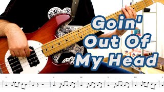 The Lettermen  Goin Out Of My Head Bass cover with tabs chords sheet music [upl. by Arin]