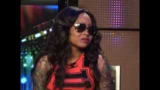 ONSTAGE  INTERVIEW TANESHA SHORTY JOHNSON COMMONLAW WIFE OF VYBZ KARTEL SEPTEMBER 7 2013 [upl. by Haleak618]