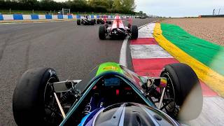 F1000 Race Onboard POV  Donington Park GP [upl. by Arreis]