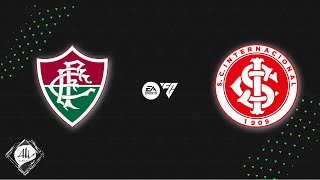 Fluminense x Internacional  Jogo Amistoso  EA FC [upl. by Eeb53]