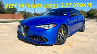 Alfa Romeo Giulia Good Exterior Mods [upl. by Nannette]