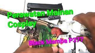 Perawatan mainan cosplay black mamba p377 p355 supaya tetap awet [upl. by Aig662]