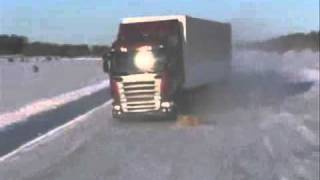 Scania Electronic Stability Program ESP Scania King of The Road  Scania V8 Power Sweden [upl. by Nohs]