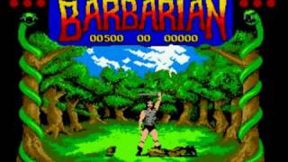 Barbarian  Decapitation  Atari ST [upl. by Anilak]