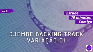 Backing Track Djembe  Variação 01 [upl. by Dacia99]