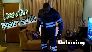 Javlin Rain Suit  Unboxing [upl. by Daj]