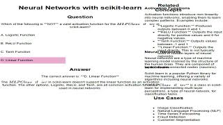 sklearn neural network [upl. by Celene]