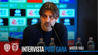 INTERVISTA  mister Viali post CesenaReggiana [upl. by Chaffin]