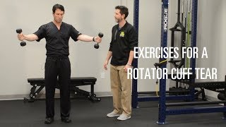 Exercises for a rotator cuff tear to help you recover quickly [upl. by Ilonka]