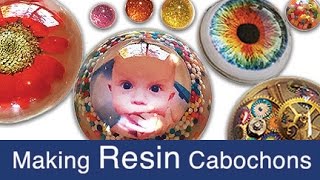 Making Resin Cabochons halfspheres [upl. by Michele]