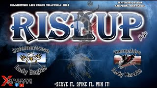 Summertown High School vs Hampshire Unit School  Volleyball  9192024 [upl. by Carper]