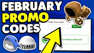 ROBLOX PROMO CODES FEBRUARY 2024  ALL NEW CODES NOT EXPIRED [upl. by Iralam816]