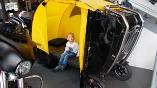 Camp Riders touring motorcycle trailer [upl. by Gun]