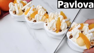 Recette de la pavlova orange – sans gluten [upl. by Yhprum]