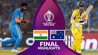 Cricket World Cup 2023 Final  IND v AUS  Highlights [upl. by Enialem]