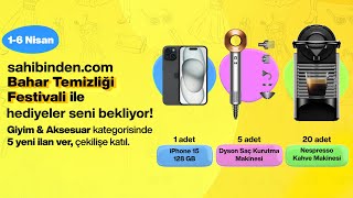 sahibindencom Bahar Temizliği Festivali başladı [upl. by Rosella]