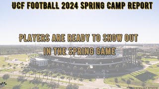 UCF Spring Football Camp Report Players are ready to show out in the spring game [upl. by Nettie]