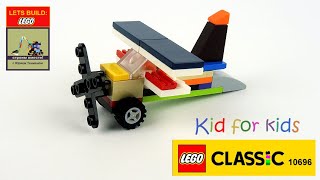 LEGO Classic 10696 Plane ✈🧑👩 How to Build Lego easy Lego Classic for Kids🧑👩👨 [upl. by Otineb]