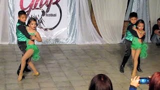 Festival Salsa y Bachata en Grupo 2014  Ritmo y Seducción grupo infantil [upl. by Atiras539]