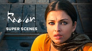 Sita under the control of Raavana   Raavan Movie Scenes  Abhishek Bachchan Aishwarya Rai Vikram [upl. by Olivero]