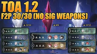 F2P 3030 TOWER OF ADVERSITY FULL CLEAR NO SIG  WUTHERING WAVES 12 [upl. by Japheth]