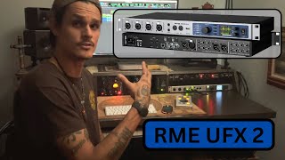 RME Fireface UFX Audio Interface Review [upl. by Eicarg]