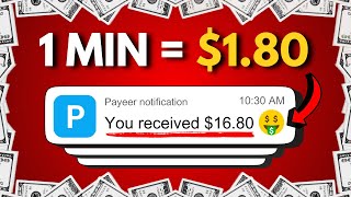 Get Paid 180 EVERY Min 🤑 Watching Google ADs  Make Money Online [upl. by Healy738]