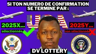 comment connaitre les résultats de la dv lottery 2025 a lavance est ce que cest possible [upl. by Roane]