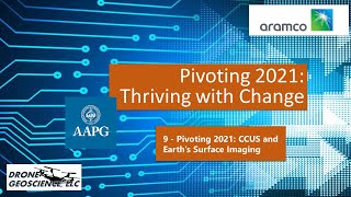 9  AAPG Pivoting 2021 CCUS and Earths Surface Imaging [upl. by Dnomal]