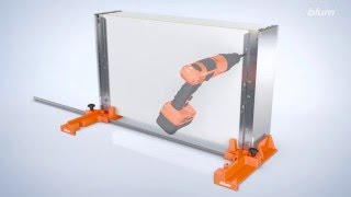 The Blum Boxfix EL Assembly Jig  From HPP [upl. by Ebbarta108]