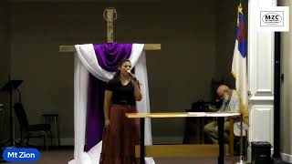 Mt Zion Church Service  First Half of Service  Oct 13 2024 [upl. by Leirud]