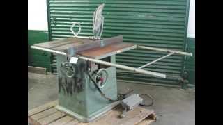 Jos Poitras and Sons 10quot table saw Table saw has a 42quot [upl. by Ennaimaj]