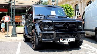 Brabus B63 G700 widestar in Monaco [upl. by Blandina]